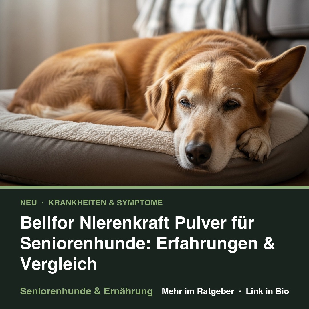 Bellfor Nierenkraft Pulver für Seniorenhunde: Erfahrungen & Vergleich