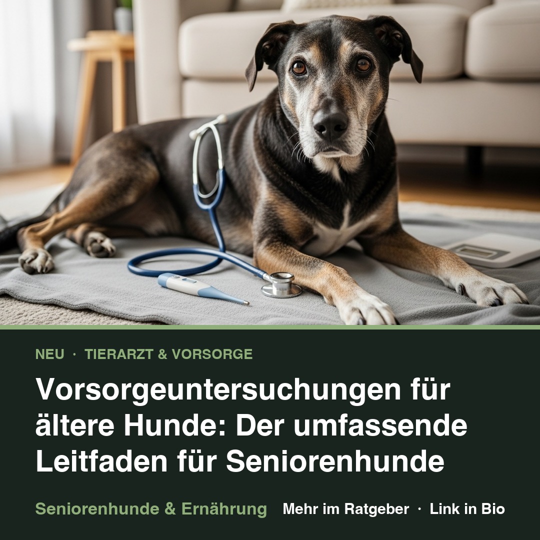 Vorsorgeuntersuchungen für ältere Hunde: Der umfassende Leitfaden für Seniorenhunde