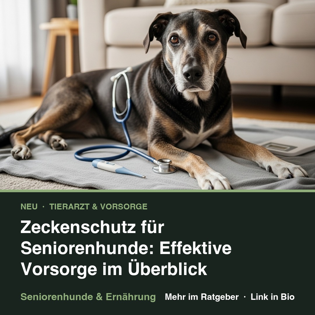 Zeckenschutz für Seniorenhunde: Effektive Vorsorge im Überblick